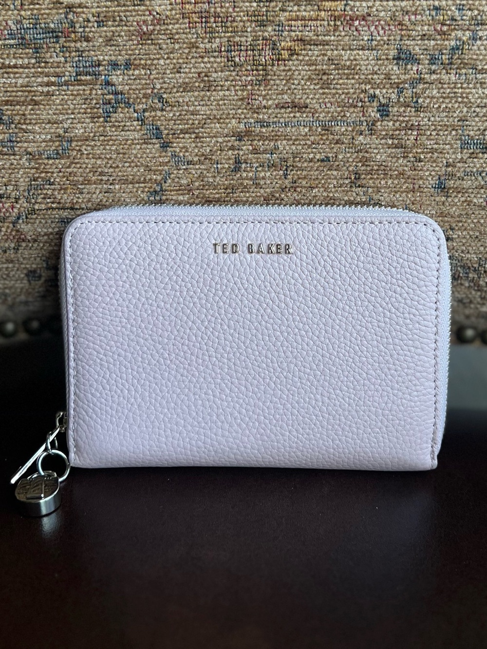 Ted Baker Light Pink Passport Wallet